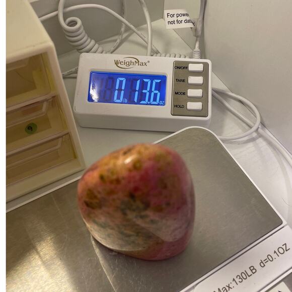 Pretty Pink Rhodonite Freeform - Picture 9 of 10